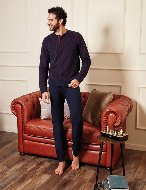 Pigiama in jacquard