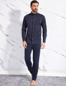 Pigiama giacca aperta in caldo cotone