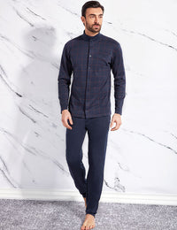 Pigiama giacca aperta in caldo cotone