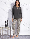 Pigiama in jacquard