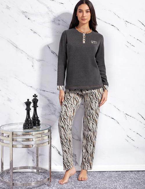 Pigiama in jacquard