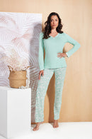 Pigiama lungo in modal