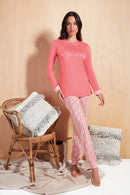 Pigiama lungo in modal