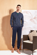 Pigiama lungo in cotone