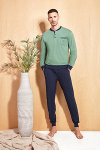 Pigiama lungo in cotone