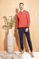 Pigiama lungo in cotone