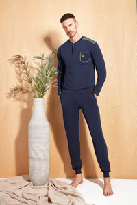 Pigiama lungo in cotone