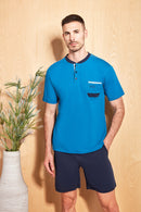 Pigiama corto in cotone