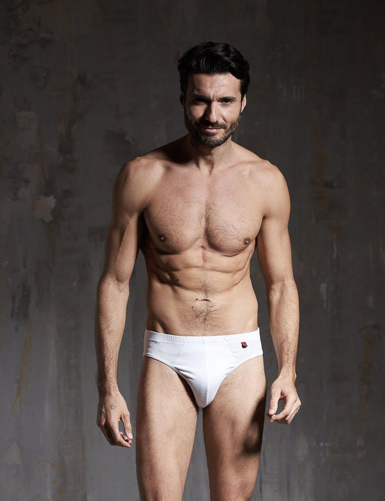 Slip in cotone elasticizzato con elastico ricoperto