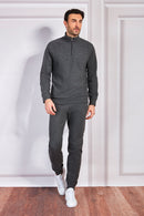 Pigiama in jacquard con zip