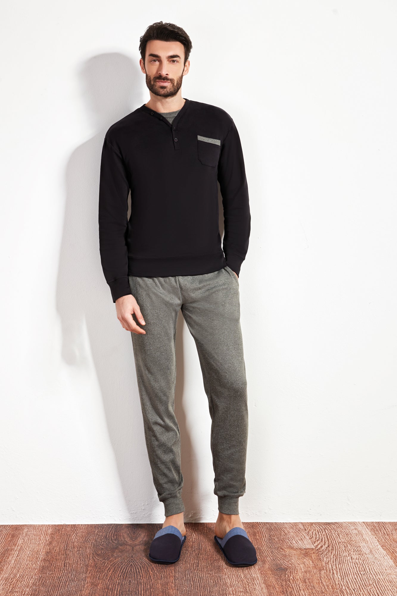 Men's winter pajamas