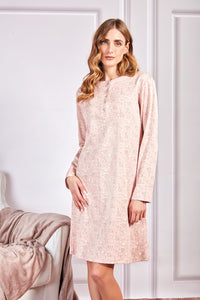 Camicia da notte in caldo cotone