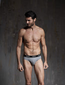 3 slip in cotone elasticizzato con logo